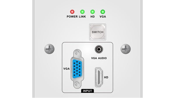 墻面安裝型傳輸器HDMIBT-WALL-HV-70/100T-86