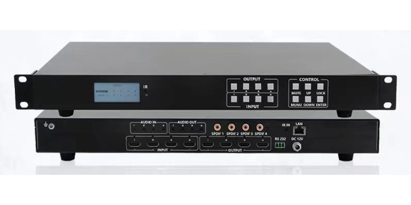 HDMI4進(jìn)4出矩陣